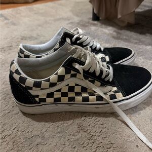 Checkered Vans